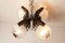 Murano Glass and Teak Chandelier from Mazzega, 1960s, Image 26