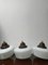 Vintage Church Opaline Milk and Glass Ceiling Lamp by Hailwood & Ackroyd, 1920s, Set of 3, Image 9