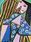 Pablo Picasso, Portrait, Color Offset Lithograph on Pur de Marais Fil Paper, 1943 3
