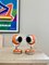 Lampes Eye-Ball Orange Vif, 1970s, Set de 2 1