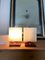 Cubic Bedside Lamps, 1960s, Set of 2, Image 1