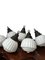 Antique English Church Satin Opaline Milk Glass Ceiling Light, 1890s, Image 1
