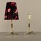 Rupert Nikoll zugeschriebene italienische Tischlampen, 1950er, 2er Set 6