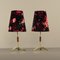 Lampes de Bureau attribuées à Rupert Nikoll, Italie, 1950s, Set de 2 1