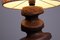 Large Brutalist Sculptural Ceramic Table Lamp, 1970s, Image 3