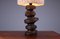 Large Brutalist Sculptural Ceramic Table Lamp, 1970s, Image 10