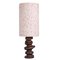 Large Brutalist Sculptural Ceramic Table Lamp, 1970s, Image 1