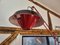 Industrial Red Architectural Lamp, Image 7