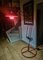 Industrielle rote Architekturlampe 11