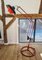 Industrielle rote Architekturlampe 1
