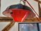 Industrial Red Architectural Lamp, Image 5