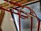 Industrial Red Architectural Lamp, Image 8