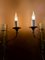 Empire Wandlampen von Maison Lucien Gau, Frankreich, 1940er, 2er Set 10