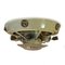 Lacquered Brass and Crystal Ceiling Lamp, 1980s, Image 5