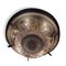 Lacquered Brass and Crystal Ceiling Lamp, 1980s, Image 6