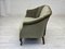 Vintage Danish Two-Seater Sofa in Green Furniture Velour and Beech, 1950s 15