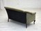 Vintage Danish Two-Seater Sofa in Green Furniture Velour and Beech, 1950s 17