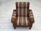 Vintage Danish Club Chair in Wool, 1970s 2