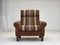 Vintage Danish Club Chair in Wool, 1970s 11