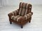 Vintage Danish Club Chair in Wool, 1970s 7