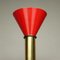 Vintage Italian Floor Lamp in Aluminium and Metal, 1970s, Image 4