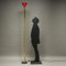 Vintage Italian Floor Lamp in Aluminium and Metal, 1970s, Image 2