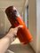 Orange Model 8/30 Fat Lava Vase from Scheurich, West Germany, Image 2