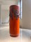 Orange Model 6/20 Fat Lava Vase from Scheurich West Germany, Image 1