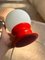 Lampe de Bureau en Verre Opalin Rouge de Temde 4
