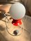 Lampe de Bureau en Verre Opalin Rouge de Temde 8