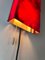 Applique Murale Rouge par Uwe Mersch, 1970s 4
