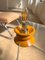 Lampe de Bureau en Verre Opalin Jaune de Temde 9