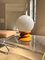 Lampe de Bureau en Verre Opalin Jaune de Temde 6