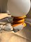 Lampe de Bureau en Verre Opalin Jaune de Temde 10