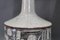 Ceramic Table Lamp with Fabric Lampshade from Axella, Denmark, 1970s, Image 12