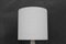Ceramic Table Lamp with Fabric Lampshade from Axella, Denmark, 1970s, Image 6