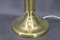 Large Brass Table Lamps, Denmark, 1960s, Set of 2, Image 4