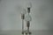 Mid-Century Chrome and Opaline Glass Table Lamp, Germany, 1960s, Image 5