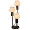 Mid-Century Chrome and Opaline Glass Table Lamp, Germany, 1960s, Image 1
