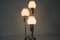 Mid-Century Chrome and Opaline Glass Table Lamp, Germany, 1960s, Image 12