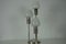 Mid-Century Tischlampe aus Chrom & Opalglas, Deutschland, 1960er 6