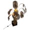 French Monstera Floor Lamp from Maison Jansen, 1975, Image 1