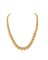 Doppelte Mesh-Halskette aus Gelbgold 1