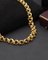 Doppelte Mesh-Halskette aus Gelbgold 3