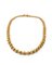 Doppelte Mesh-Halskette aus Gelbgold 4