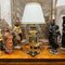 Lampe Antique de Style Empire en Bronze Doré et Patine Brune avec Socle en Marbre 4