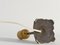 Jugendstil Tischlampe aus Messing 13