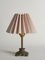 Art Nouveau Brass Table Lamp, Image 8