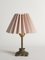 Art Nouveau Brass Table Lamp, Image 9