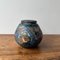Paul Fouillen Quimper Night Light in Painted Glass 20th Century, Image 1